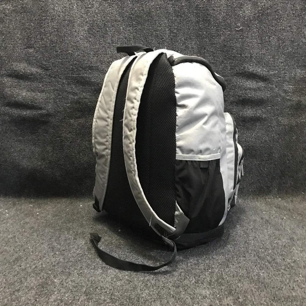 Lucky Brand & Co. Vintage Style Gray/Black Backpack Laptop Computer Bag Daypack